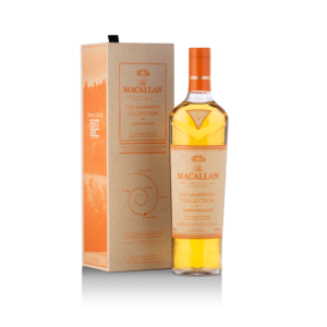 Experience the exquisite flavors of The Macallan Harmony Collection 'Amber Meadow' Single Malt Scotch Whisky. Perfect for connoisseurs, this premium Scotch delivers rich notes of honey, citrus, and subtle spices in every sip.